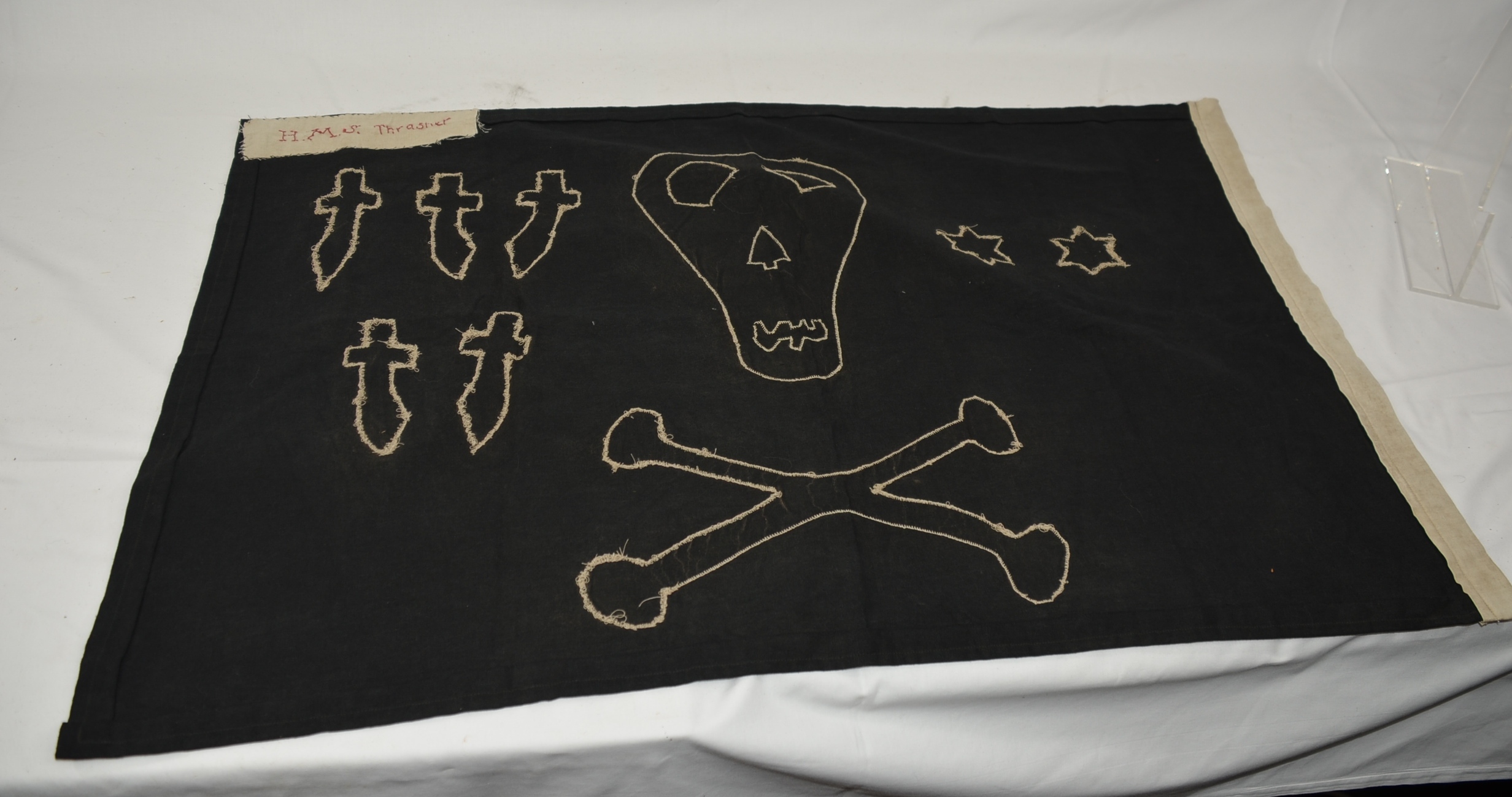 Rarely Available WW2 British Submarine Jolly Roger From HMS Thrasher - Image 2