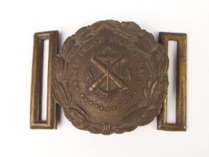 American Civil War Period Confederate States Naval Officers Belt Buckle 1861-65