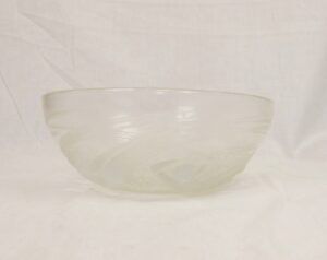 Art Deco René Lalique Calypso Frosted And Opalescent Glass Bowl