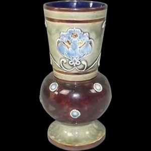 Art Nouveau Circa 1900 Doulton Lambeth Vase