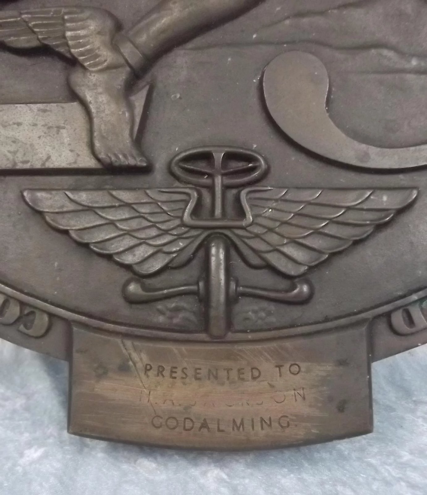 Austin Motor Company 25 Years Commemorative Bronze Plaque - Image 5