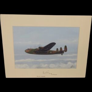 Avro York Acrylic Painting (Signed By WW2 navigator) By Robert Bearman