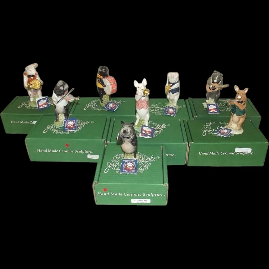 Beswick Pig Promenade Band Collection (Complete) #1