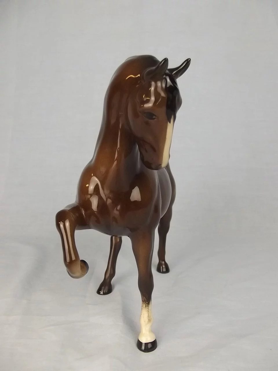 Beswick Porcelain Figure Of A Prancing Stallion Horse Model 1549 - Image 2