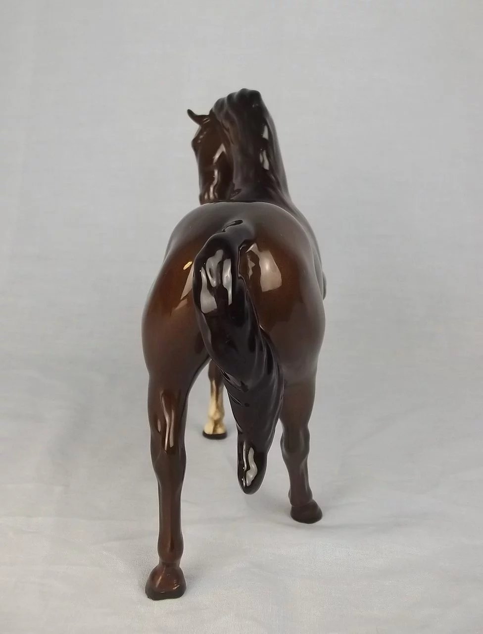 Beswick Porcelain Figure Of A Prancing Stallion Horse Model 1549 - Image 4