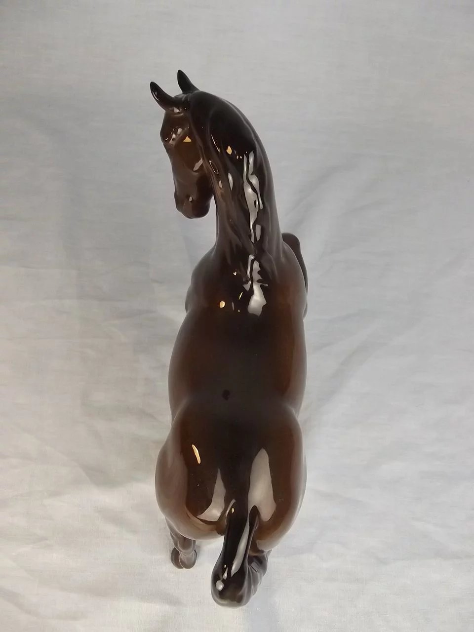 Beswick Porcelain Figure Of A Prancing Stallion Horse Model 1549 - Image 5