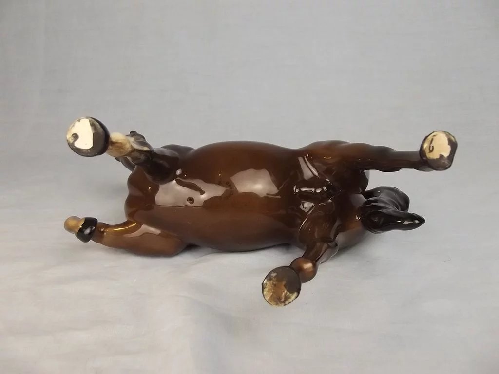 Beswick Porcelain Figure Of A Prancing Stallion Horse Model 1549 - Image 6
