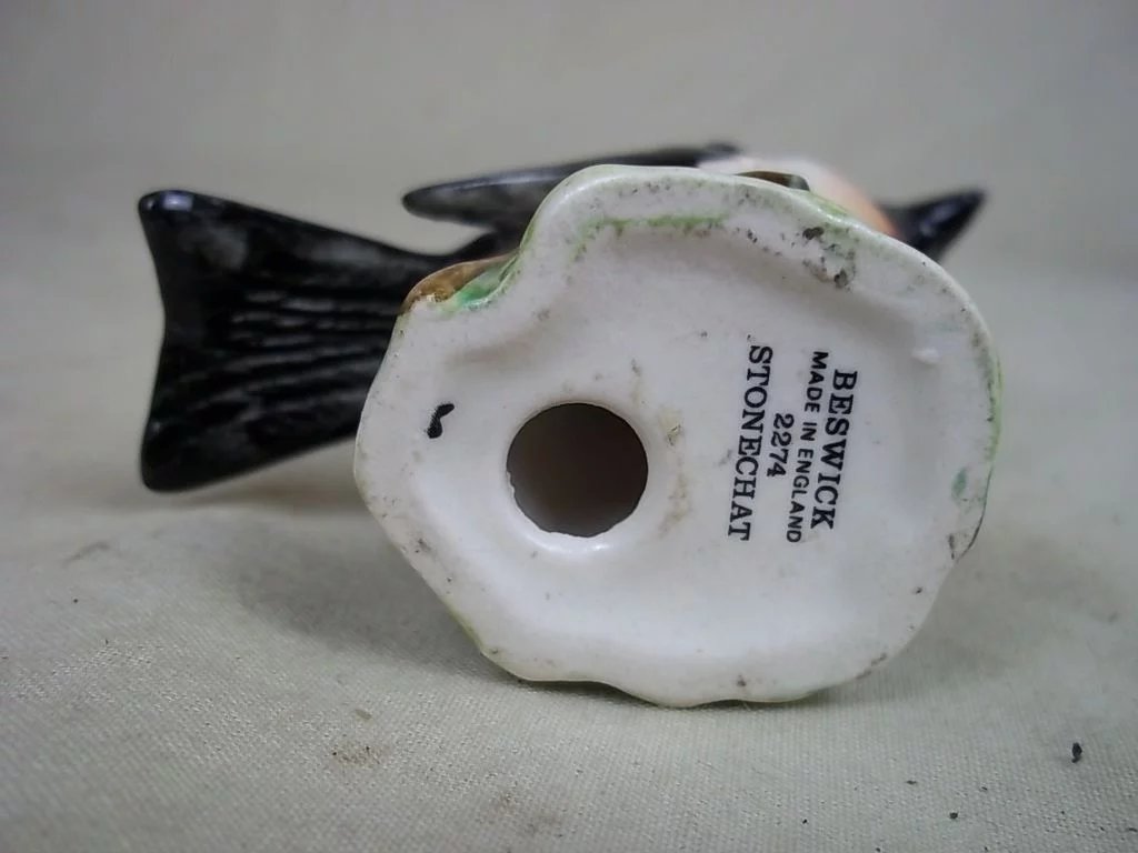 Beswick Pottery Model Of A Small Stonechat - Image 6