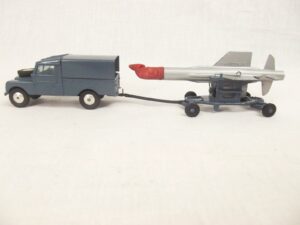 Boxed Corgi Toys Gift Set No 3 Thunderbird Guided Missile On Assembly Trolley And RAF Land-Rover
