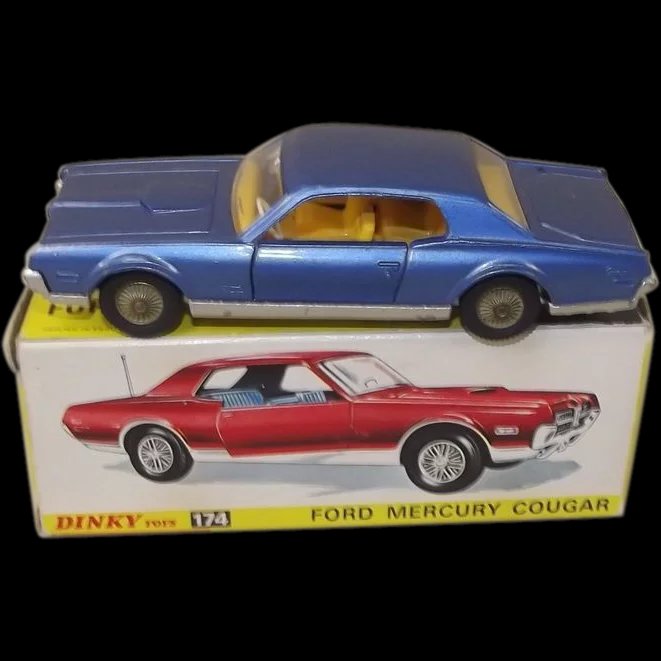 Boxed Dinky 174 Ford Mercury Cougar - Metallic Blue