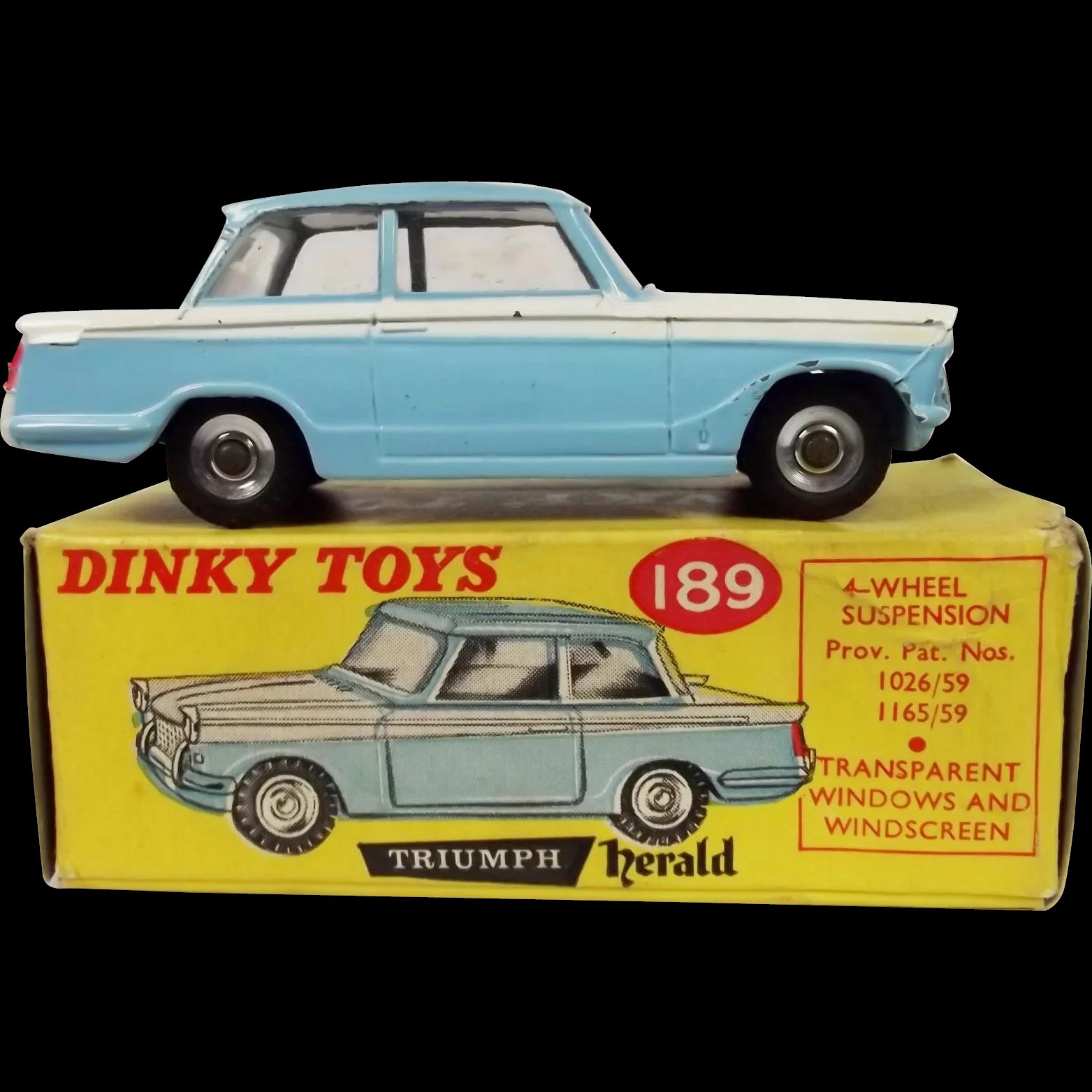 Boxed Dinky 189 Triumph Herald