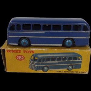 Boxed Dinky Toys 282 Blue Duple Roadmaster Coach 1954-1960