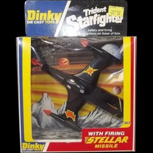 Boxed Dinky Toys 362 Trident Star Fighter 1978 #2