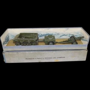 Boxed Dinky Toys No. 162 - 18-Pounder Quick-Firing Field Gun Unit #1