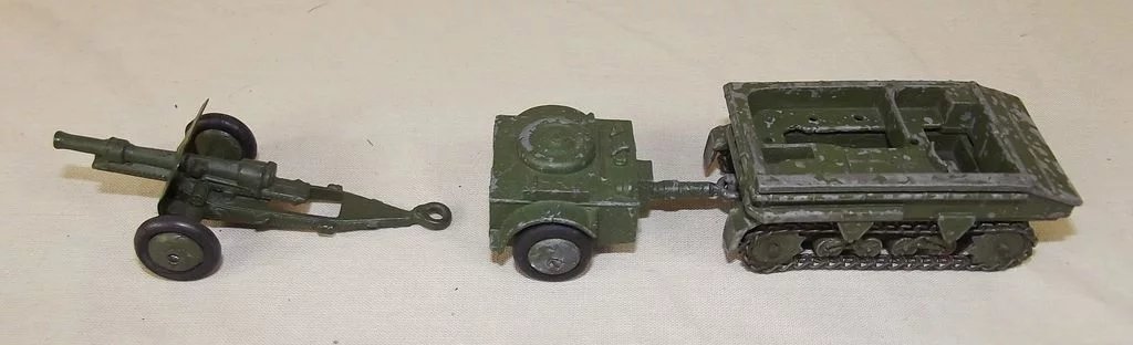 Boxed Dinky Toys No. 162 - 18-Pounder Quick-Firing Field Gun Unit #1 - Image 3