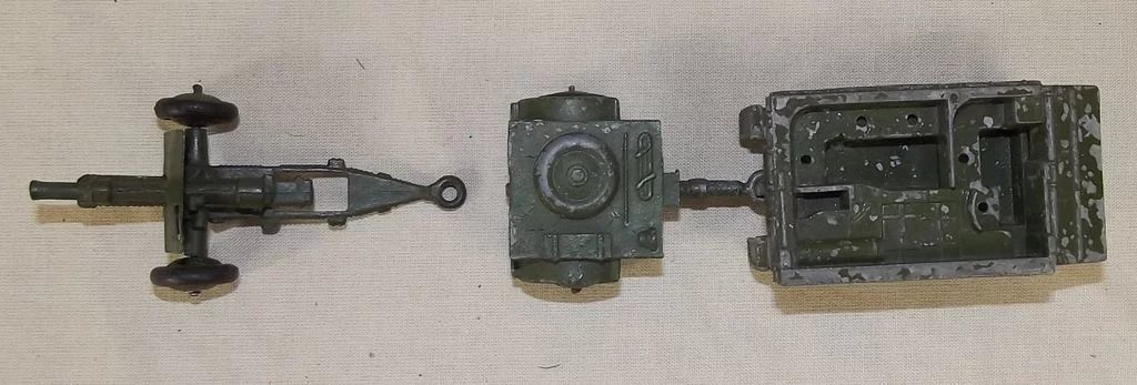 Boxed Dinky Toys No. 162 - 18-Pounder Quick-Firing Field Gun Unit #1 - Image 4