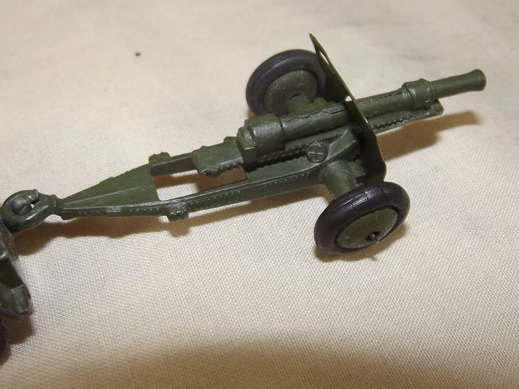 Boxed Dinky Toys No. 162 - 18-Pounder Quick-Firing Field Gun Unit #1 - Image 8