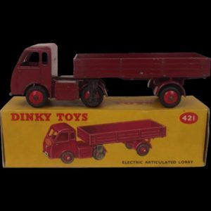 Boxed Dinky Toys No. 421 Electric Articulated Lorry ‘British Railways’ 1955-1959