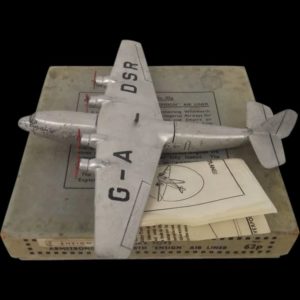 Boxed Pre-War Dinky No. 62p Armstrong Whitworth "Ensign" Airliner