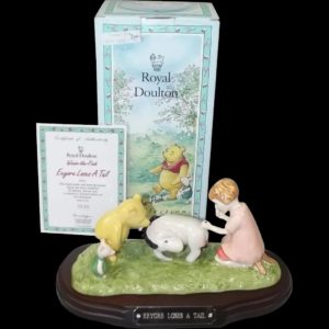 Boxed Royal Doulton 'Eeyore Loses A Tail' Figurine Winnie The Pooh Ltd Ed. WP15