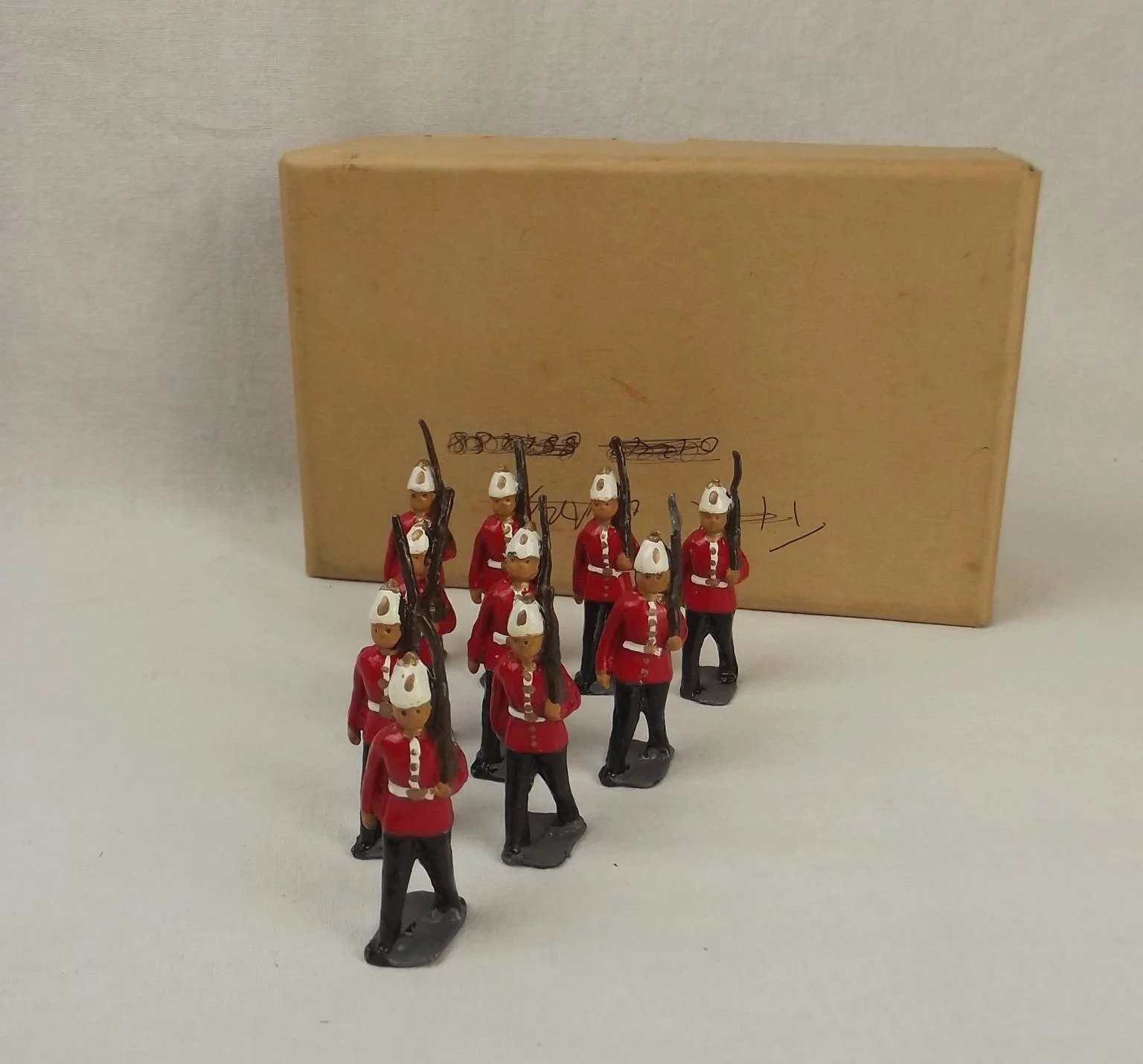 Britains Lead Figure Set - East Surrey Regiment c1912