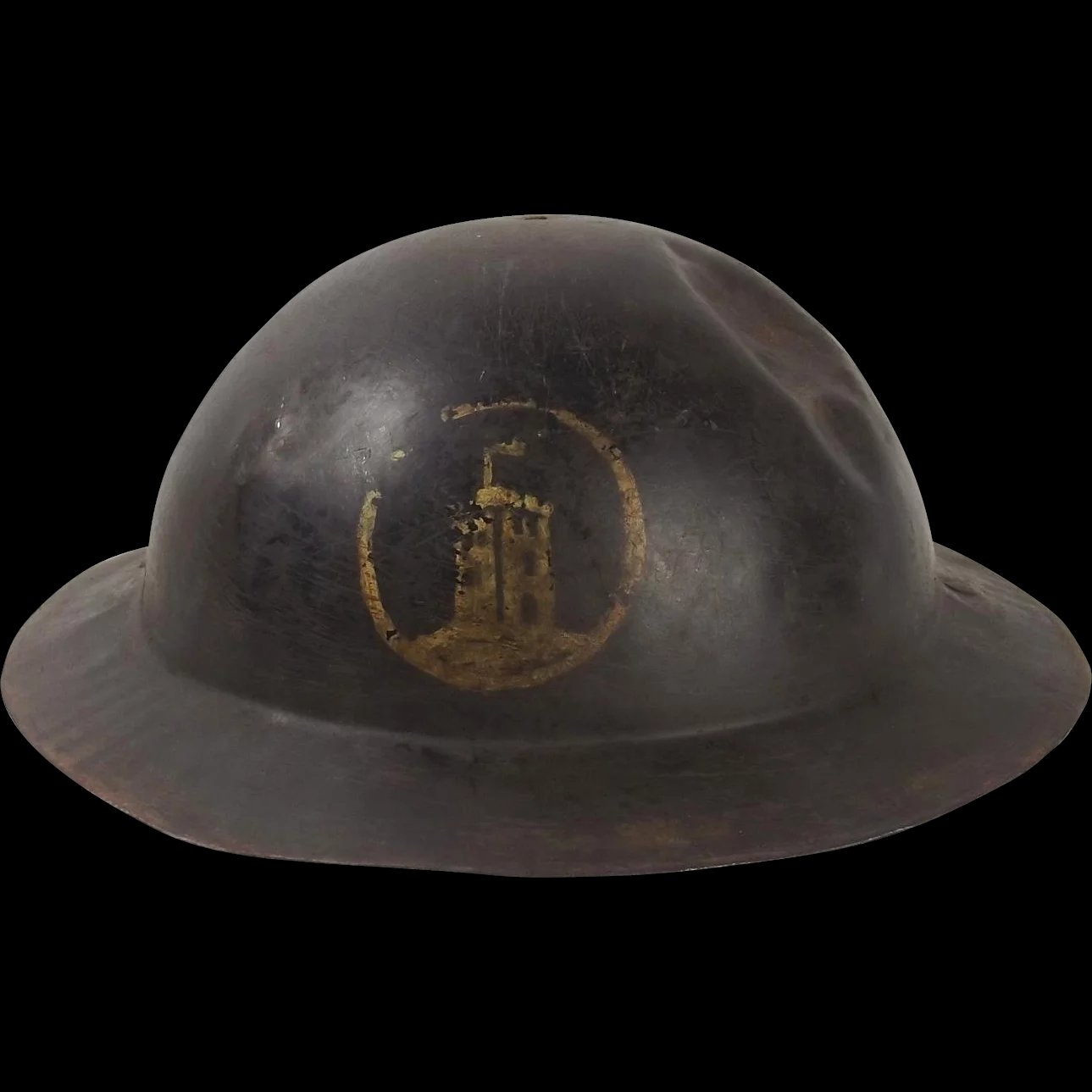 British Brodie Army Steel WW1 London Brigade Helmet