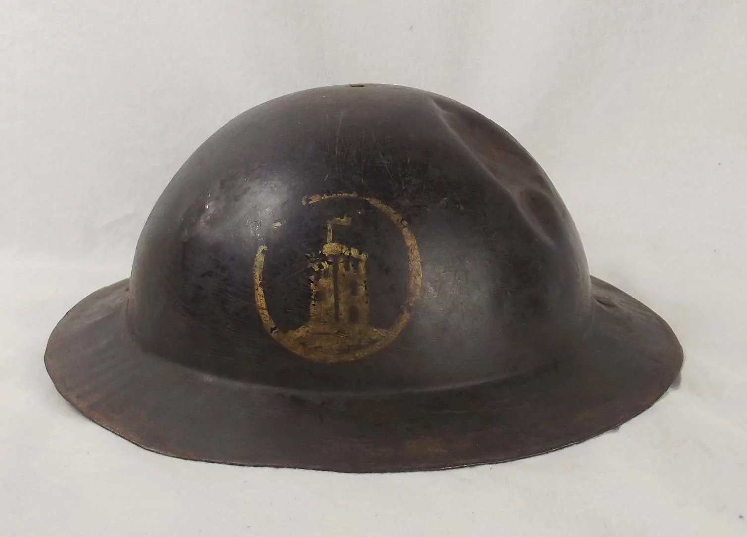 British Brodie Army Steel WW1 London Brigade Helmet - Image 2