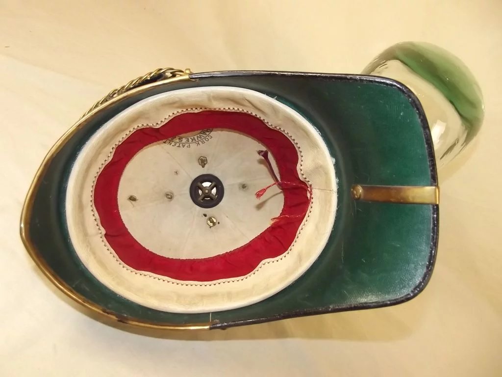 British Post 1902 Middlesex Regiment Officers Home Service Spikehelmet - Image 8