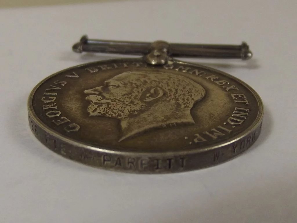 British War & Victory Medal Pair PTE W. Parfitt West Yorkshire Regiment - Image 7