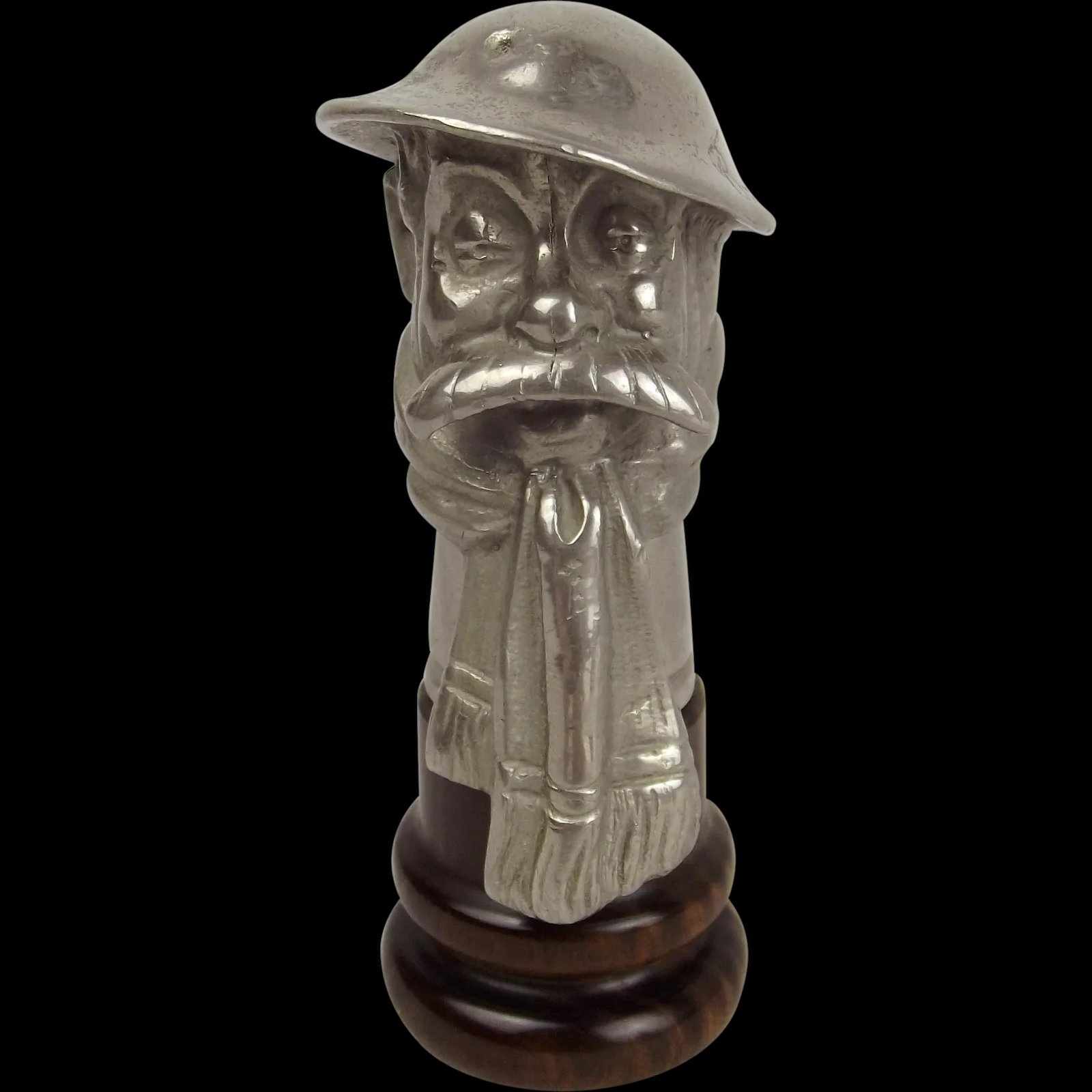 Bruce Bairnsfather Old Bill Motorcycle Mascot