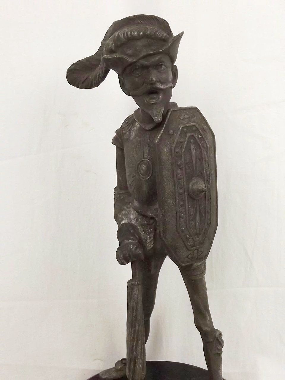 C1880 Pair Of French Spelter George Clemenceau & Raymond Poincaré Caricature - Image 6