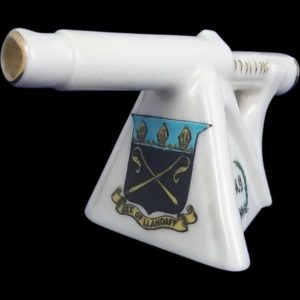 Carlton Ware China Machine Gun - See Of Llandaff Crest