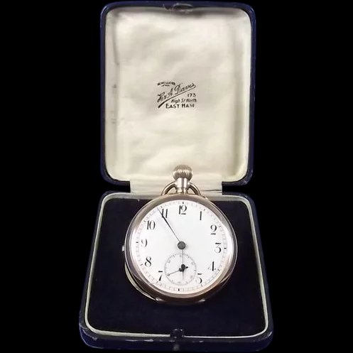 Cased American 10ct Gold Hour & Quarter Repeater Pocket Watch