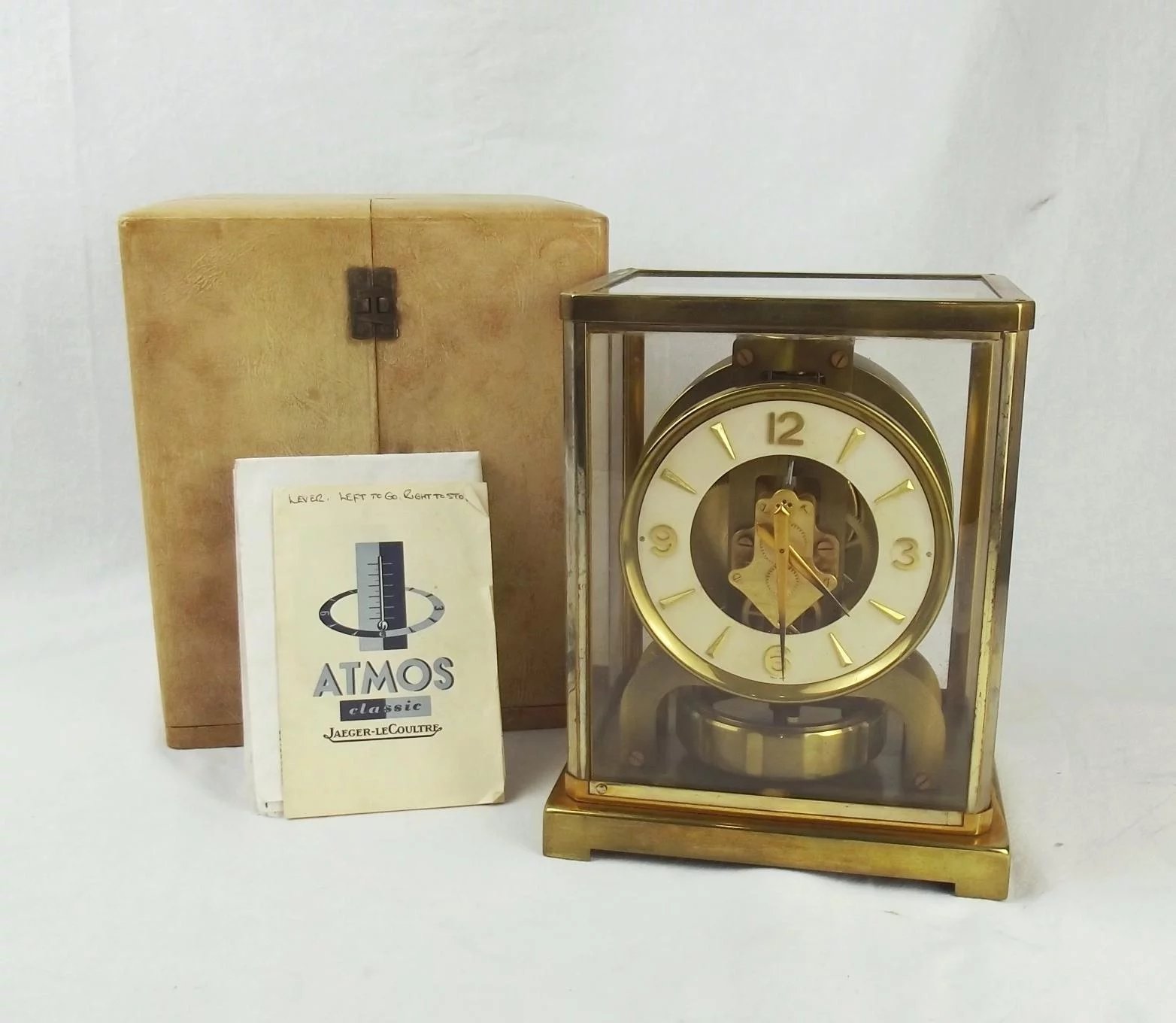 Cased Atmos Clock By Jaeger LeCoultre c1950’s - Image 2