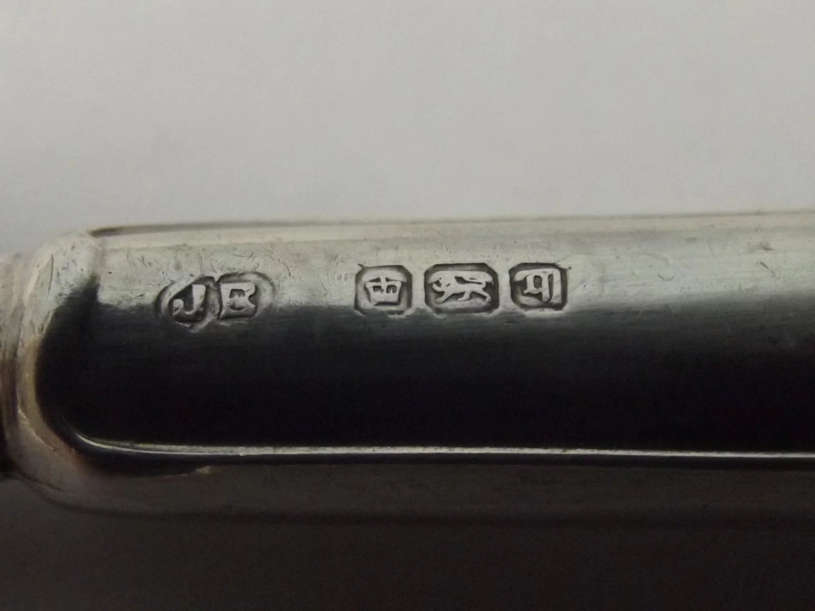 Cased Set Of Six Silver John Biggin Cutlery Sheffield 1908 - Image 8