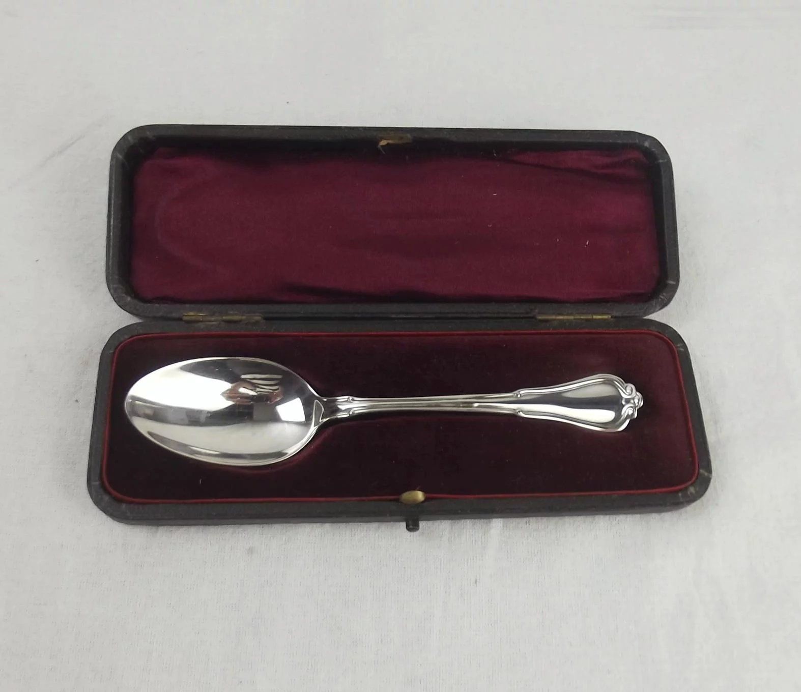 Cased Silver Christening Spoon – Birmingham 1904