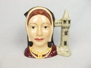 Catherine Of Aragon Royal Doulton Large Character Jug D6643