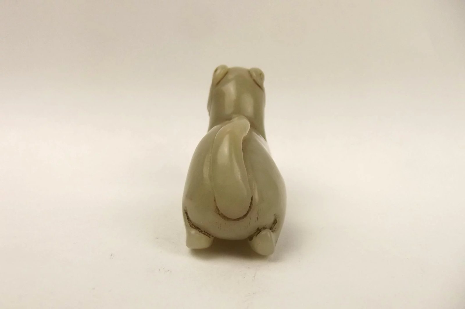 Chinese Ching Dynasty Nephrite Jade Tiger - Image 5