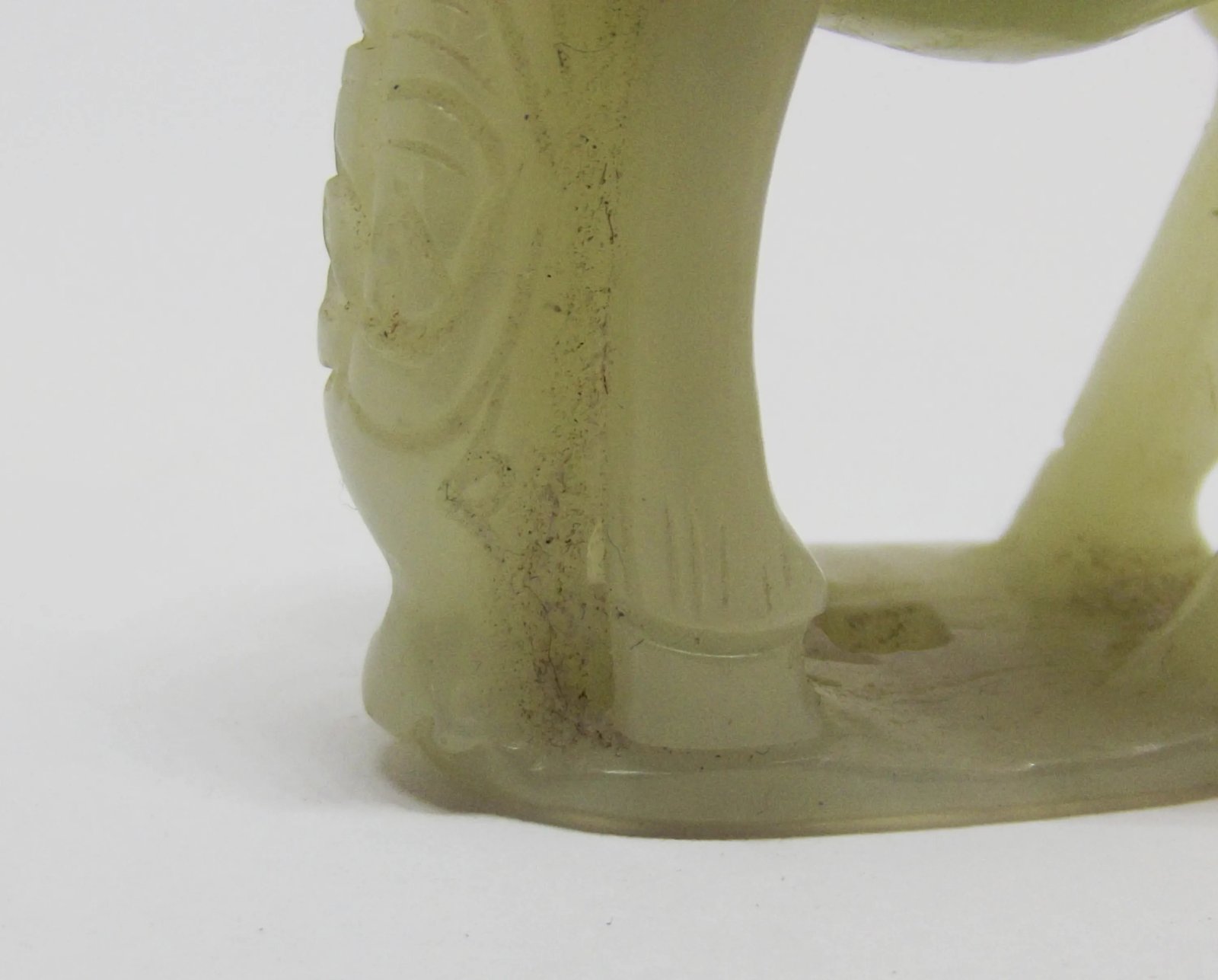 Chinese Qing Dynasty Nephrite Jade Carving Of A Horse & Fly - Image 7