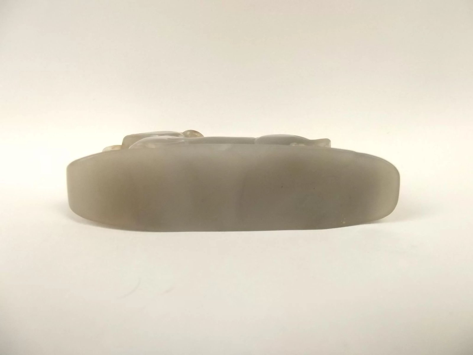 Chinese Qing Dynasty Nephrite Jade Carving Of A Mythical Unicorn Creature - Image 7