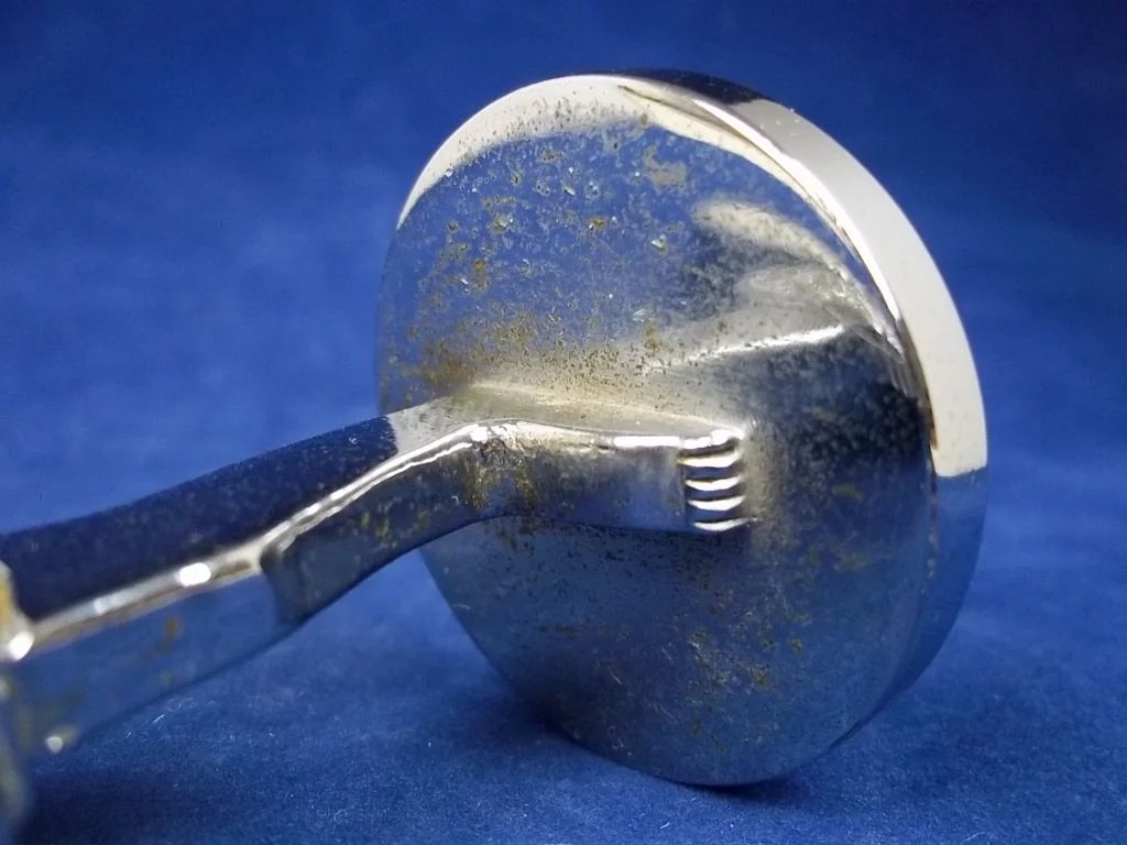 Chrome Plated, Reading Cherub Car Mascot c1950 - Image 8