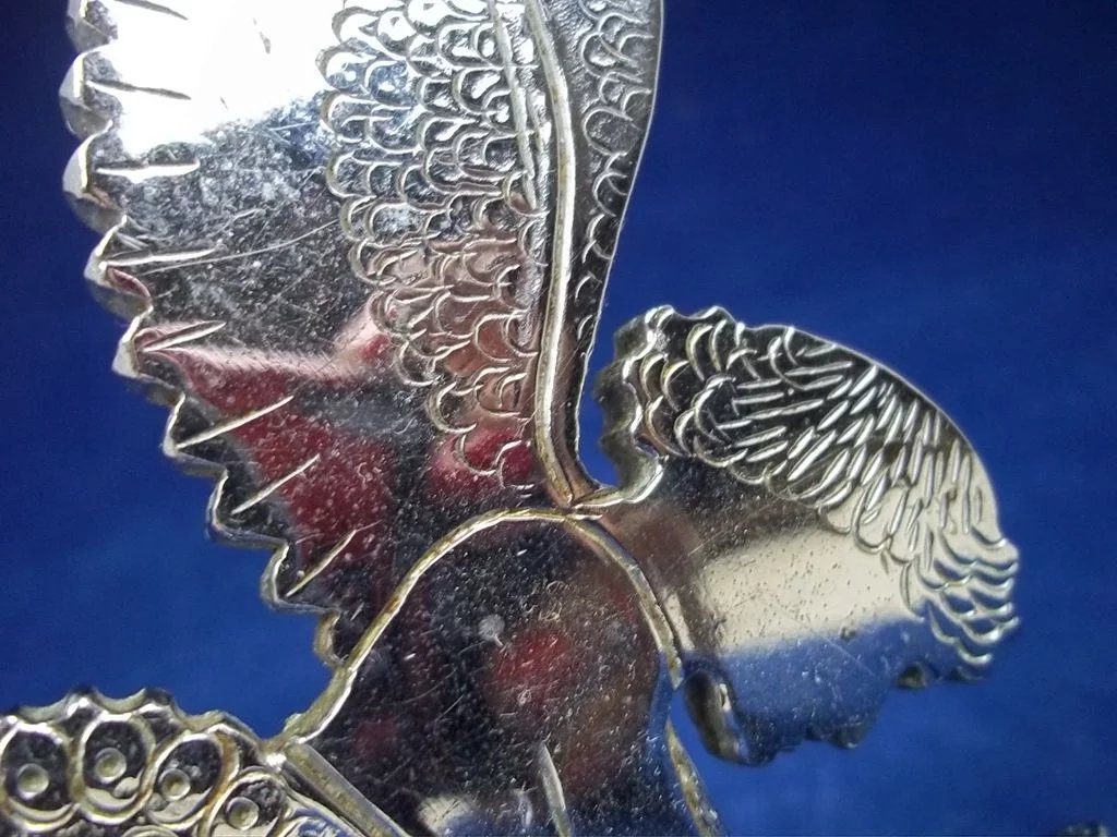 Chrome Plated, Reading Cherub Car Mascot c1950 - Image 10