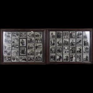 Churchman's Cigarettes "The Navy At Work" 48 Framed Original Full Set Of Cards