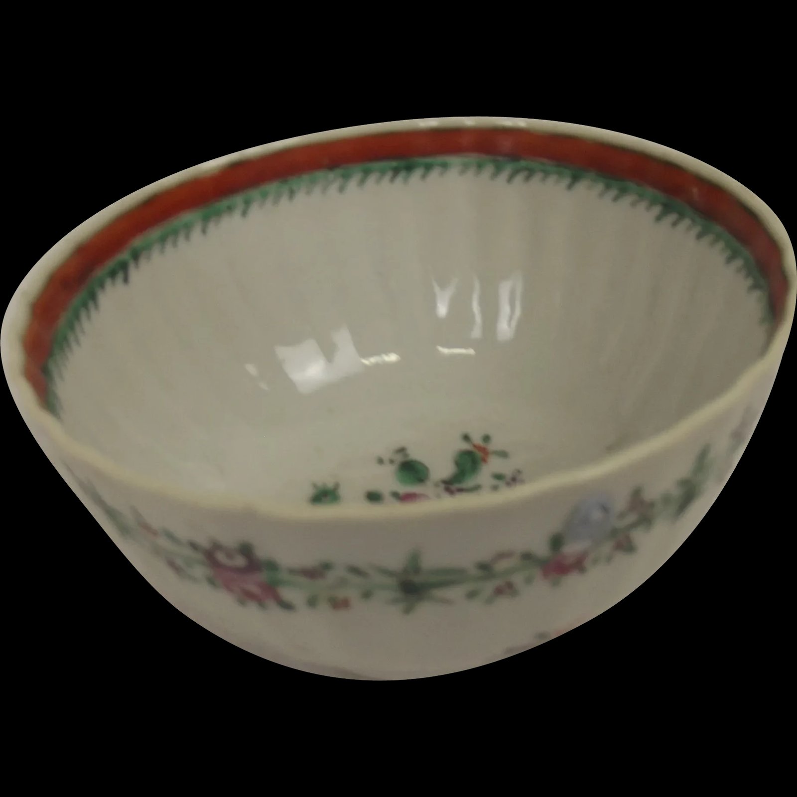 Circa 1760/90 New Hall Porcelain Sugar Bowl