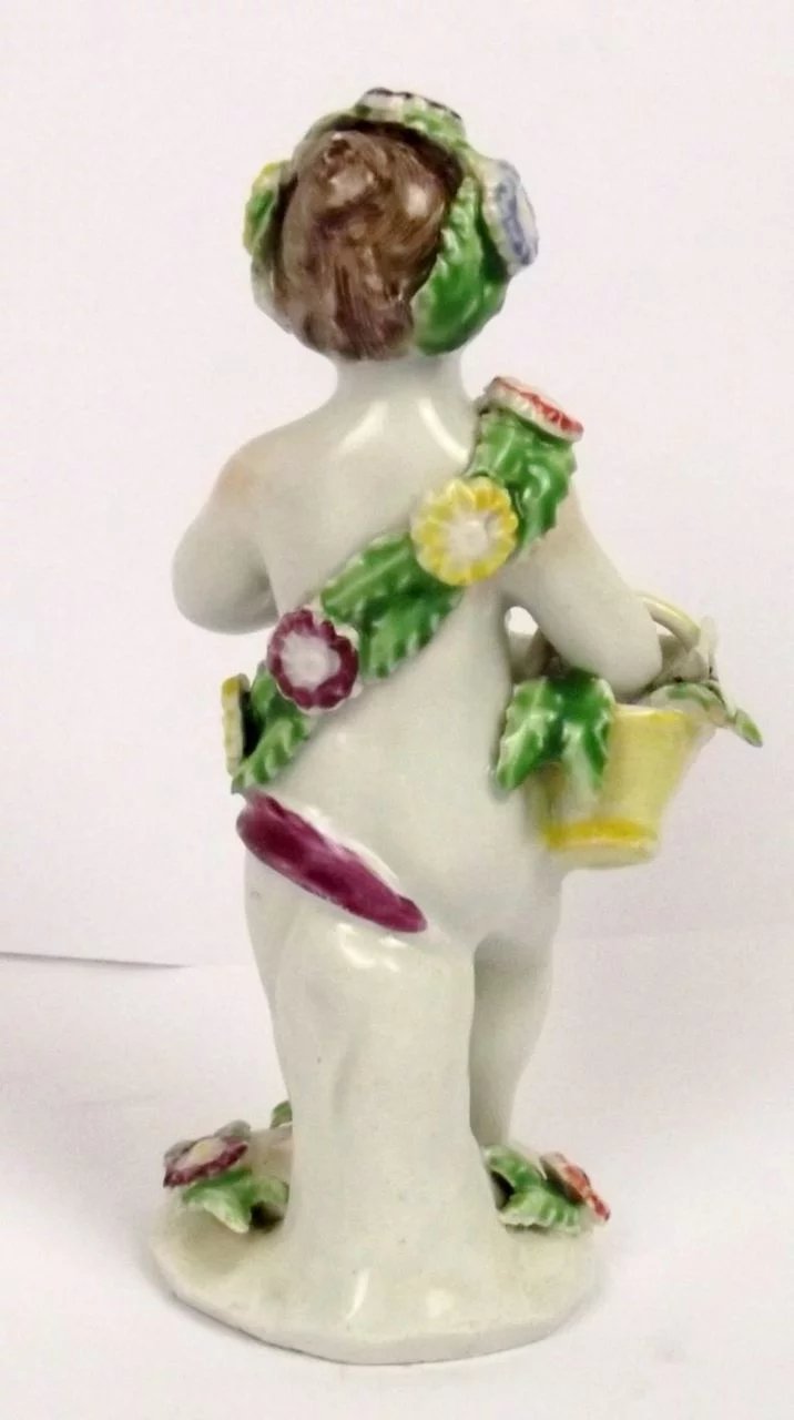 Circa 1770 Bow Cherub Figurine - Image 4