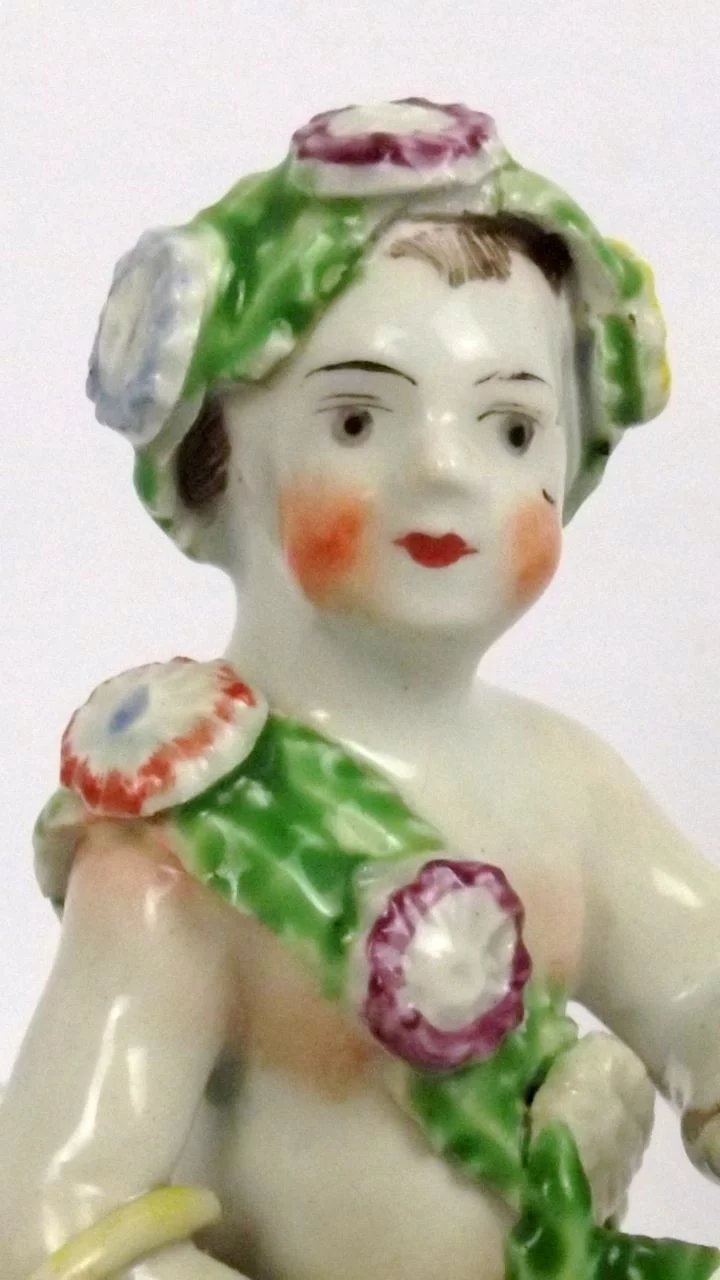 Circa 1770 Bow Cherub Figurine - Image 6