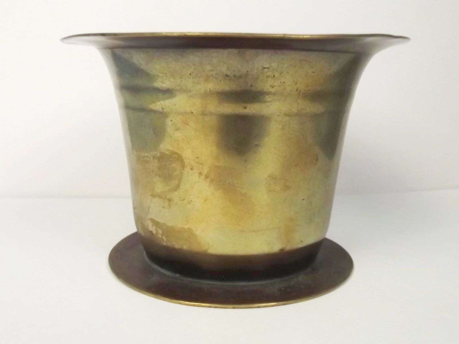 Circa 1800 Georgian Brass Mortar - Image 3