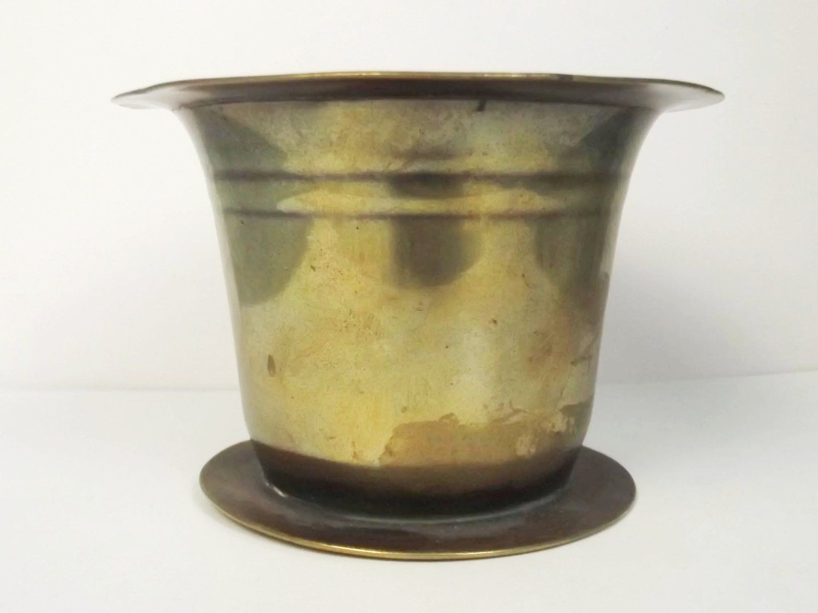 Circa 1800 Georgian Brass Mortar - Image 4