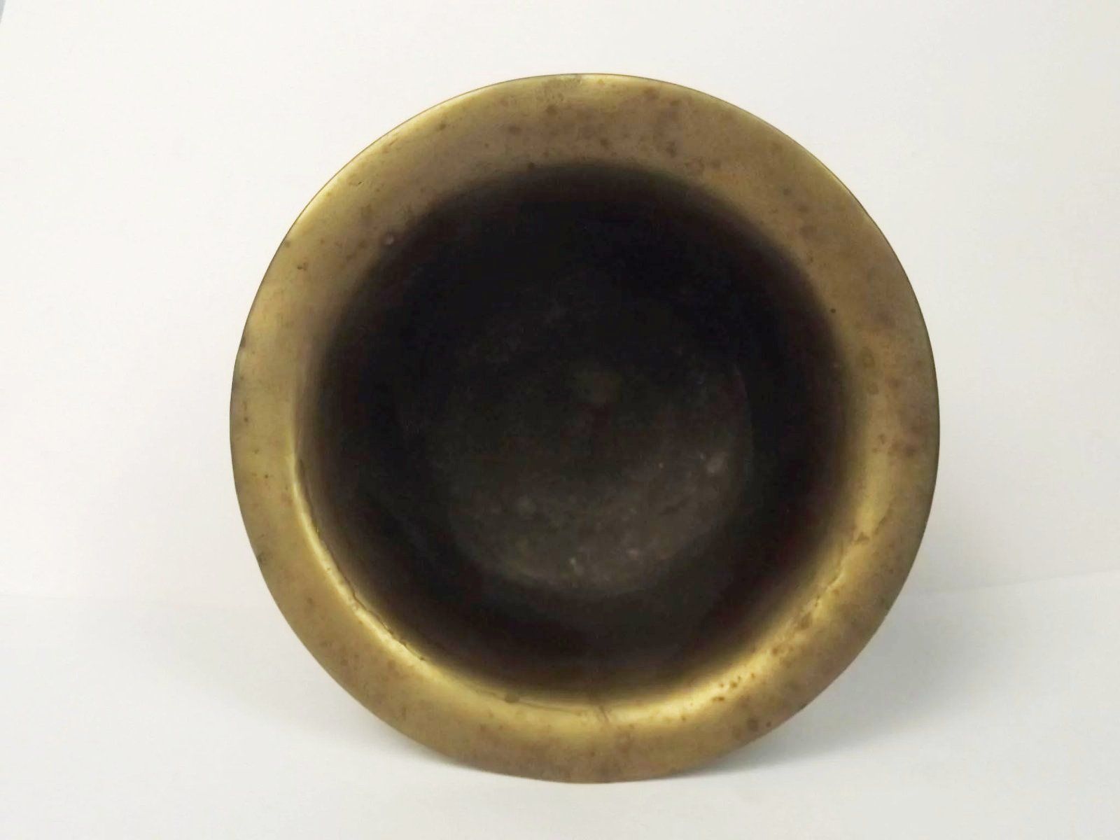 Circa 1800 Georgian Brass Mortar - Image 5