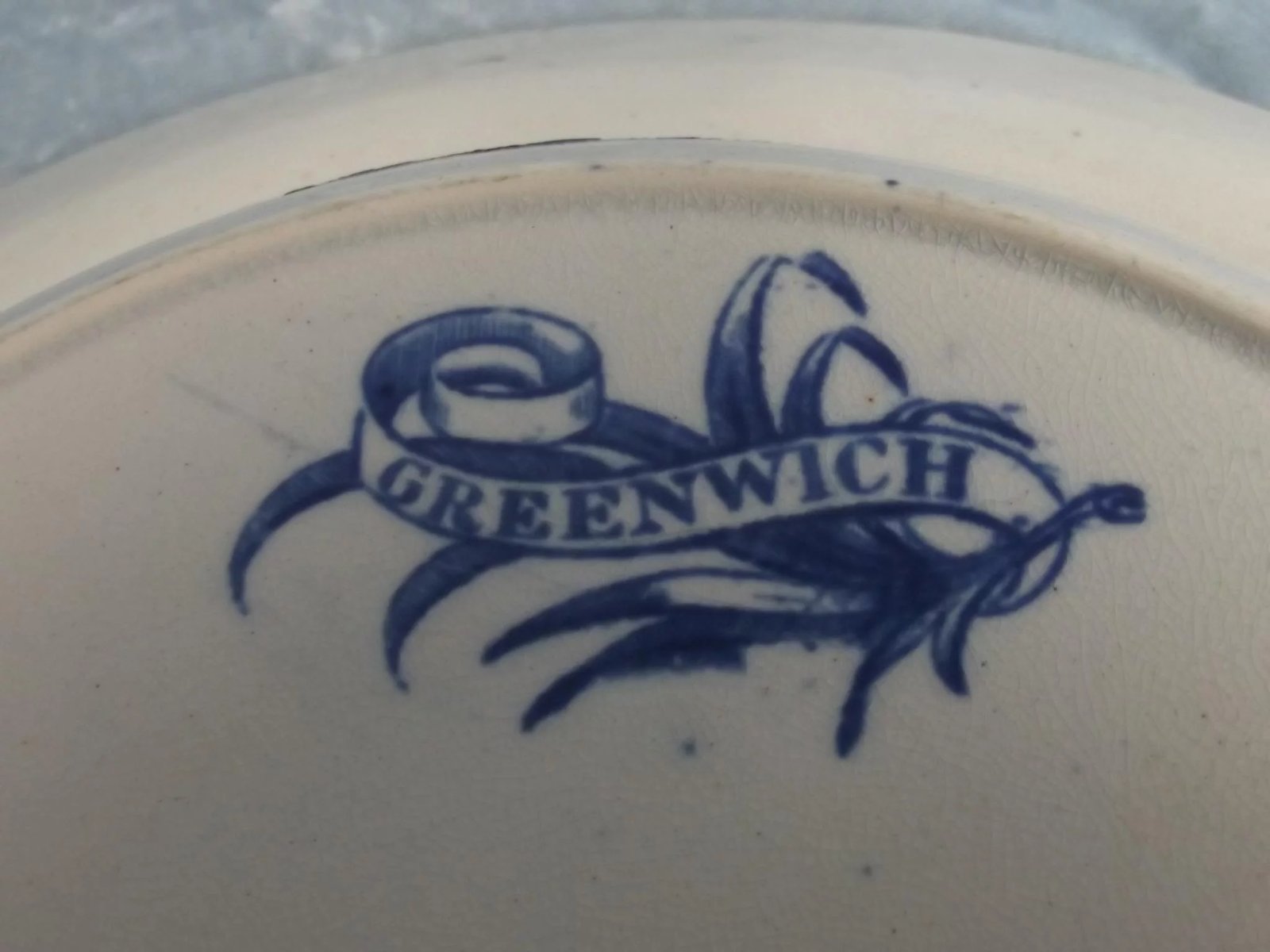Circa 1820 Harveys Cities And Town Series Greenwich Pattern Soup Plate - Image 9